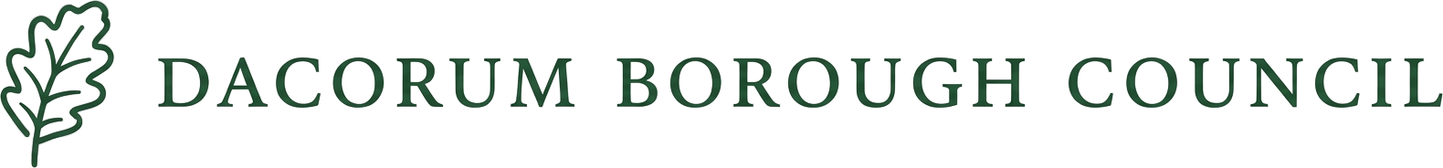 Dacorum Borough Council — wordmark logo