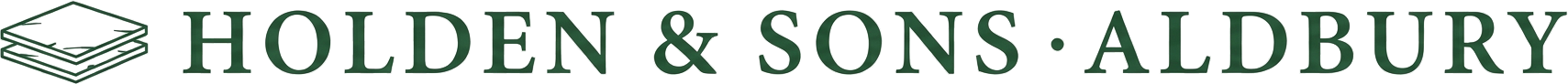 Holden and Sons, Aldbury — wordmark